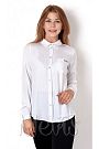 Блузка для девочки Mevis белая 2969-01