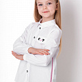 Сорочка для дівчинки Mevis біла 4274-01 - ціна