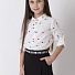 Блузка для дівчинки Mevis Котики біла 4413-01 - ціна