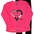 Комплект футболка і лосини Breeze Love малиновий 13111 - ціна