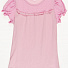 Блузка трикотажна з коротким рукавом Valeri tex рожева 1712-99-042 - ціна