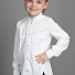 Блузка подовжена для дівчинки Kidzo біла BF-3-01 - ціна