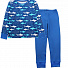 Піжама для хлопчика Фламінго Shark синя 249-217 - ціна