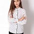 Блузка для дівчинки Mevis Серденька біла 3690-02 - ціна