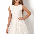 Нарядное платье для девочки Mevis молочное 2791-02 - ціна