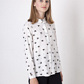 Блузка для дівчинки Mevis Собачки біла 4412-03 - ціна