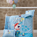 Комплект постільної білизни в дитяче ліжечко LP İSLAND блакитний - ціна