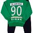Утеплений костюмчик для хлопчика Benna 90 зелений 582 - ціна