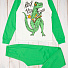 Піжама утеплена для хлопчика Valeri tex Динозавр зелена 1770-55-057 - ціна
