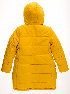 Куртка зимова для дівчинки Одягайко жовтий 20049 - світлина
