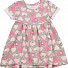 Літнє плаття для дівчинки Фламінго Котики сіре 047-420 - ціна