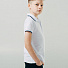 Футболка-поло з коротким рукавом для хлопчика SMIL біла 114595 - фото