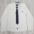 Сорочка з краваткою обманкою для хлопчика Cegisa біла 8113 - ціна