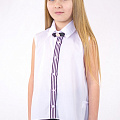 Блузка с коротким рукавом для девочки Albero белая 5088 - Київ
