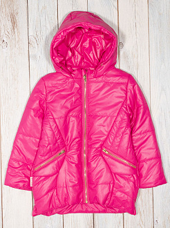Куртка для дівчинки ОДЯГАЙКО малинова 22123 - ціна