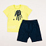 Комплект летний (футболка+шорты) для мальчика  Robinzone салатовый КС-204 - ціна