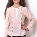 Блузка для девочки Mevis пудра 2526-03 - ціна