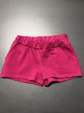 Летние шорты для девочки Фламинго малиновые 979-325
