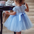 Платье нарядное для девочки Zironka голубое 38-7005-1 - розміри