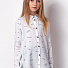 Сорочка для дівчинки Mevis біла 3413-01 - ціна