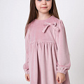 Велюрова сукня для дівчинки Mevis пудра 5085-01 - ціна