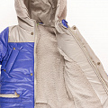 Куртка зимова для хлопчика Одягайко синя 20071 - фото