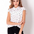 Блузка для дівчинки Mevis біла 3793-02 - ціна