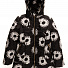 Куртка зимняя удлиненная для девочки Одягайко черная 2835 - ціна