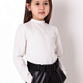 Блузка для дівчинки Mevis молочна 3783-02 - ціна