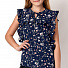 Блузка для дівчинки Mevis синя 3254-02 - ціна