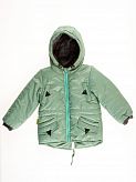 Куртка для мальчика ОДЯГАЙКО зеленая 22172О