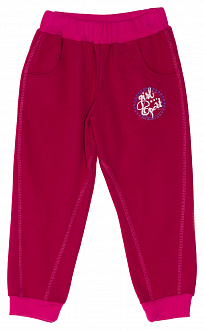 Спортивні штани для дівчинки Фламінго Girl Sport малинові 734-325 - ціна
