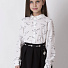 Блузка для дівчинки Mevis Квіти біла 4412-02 - ціна