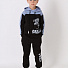 Спортивний костюм для хлопчика Mevis T-Rex блакитний 4001-02 - ціна