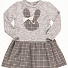 Платье для девочки Family Pupchik серый меланж 001 - ціна