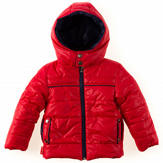 Куртка зимова для хлопчика Одягайко червона 2748О - ціна