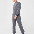 Утеплені штани для хлопчика Smil сірі 115446/115447 - ціна