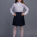 Блузка для девочки Brilliant Faina белая 18109 - розміри