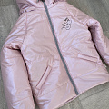 Демі куртка для дівчинки Kidzo Хамелеон рожева 2214 - ціна