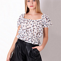 Блузка для дівчинки Mevis біла 3664-01 - ціна