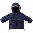 Куртка зимова для дівчинки Одягайко темно-синя 20040О - ціна