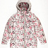 Куртка удлиненная для девочки ОДЯГАЙКО Цветы розовая 22079 - ціна