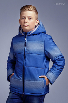 Куртка для хлопчика Zironka синя 2107-1 - ціна