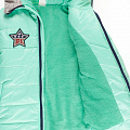 Куртка зимова для дівчинки Одягайко м'ята 20018 - фото