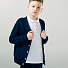 Пиджак трикотажный для мальчика SMIL темно-синий 116347 - ціна