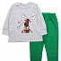Утепленнная піжама для хлопчика Фламінго Merry Christmas сіра 109-309 - ціна