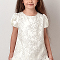 Нарядне плаття для дівчинки Mevis молочне 2984-03 - ціна