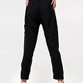 Трикотажні брюки-карго для дівчинки SMIL чорні 115497 - розміри