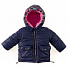 Куртка зимова для дівчинки Одягайко темно-синя з рожевим 20040О - ціна