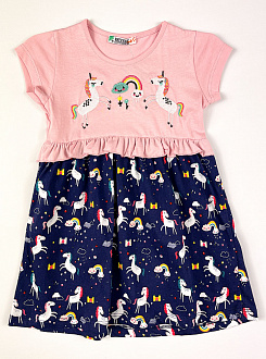 Плаття для дівчинки PATY KIDS Єдиноріг рожеве 51364 - ціна